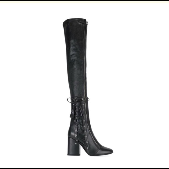 Laurence Dacade Shoes - Laurence Dacade Over the Knee Leather Boot NEW Size 36 Retail $1,600